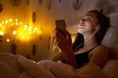 is it safe to listen to music while sleeping?