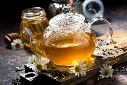 does chamomile tea have melatonin?