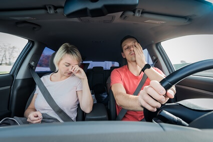 driving fatigue symptoms