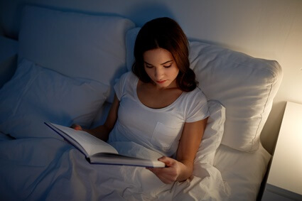 how long should you read before bed?