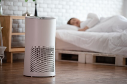 can you keep an air purifier on all night?
