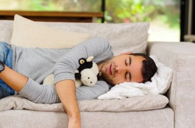 is it weird that I still sleep with a stuffed animal?