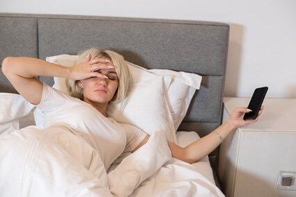 why am I tired in the morning but not at night?