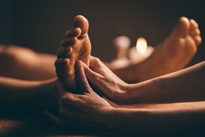 why do I fall asleep during foot massages?