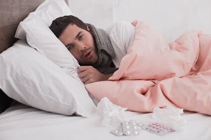 is it dangerous to sleep with a blocked nose?