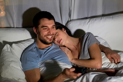 why am I giggly at night?
